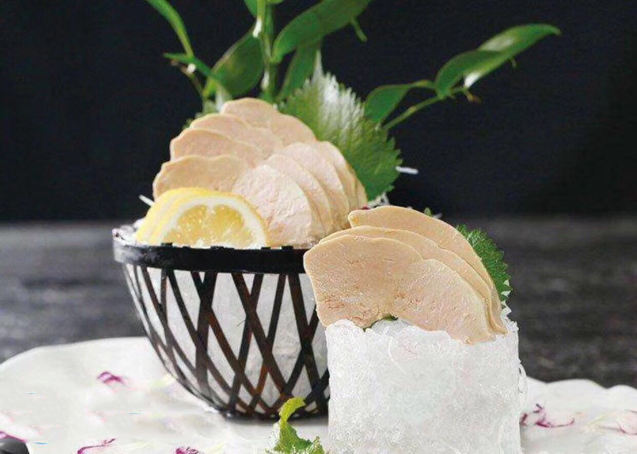 熟冻刺身清酒鹅肝刺身黄酒鹅肝寿司鹅肝自助餐鹅肝会所