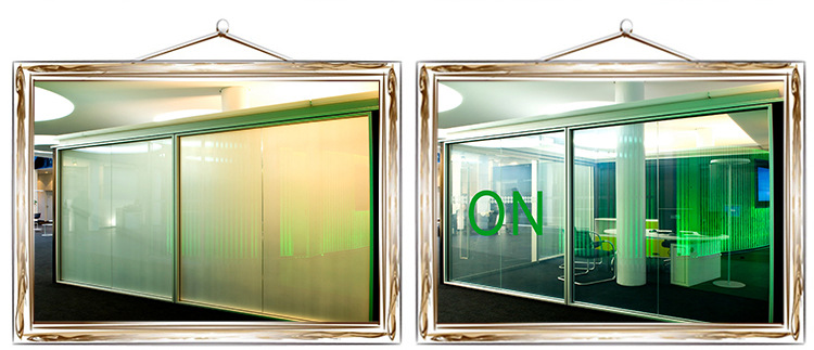 嘉颢热销6 6mm调光玻璃 智能液晶电控电动雾化 光致变色定制批发