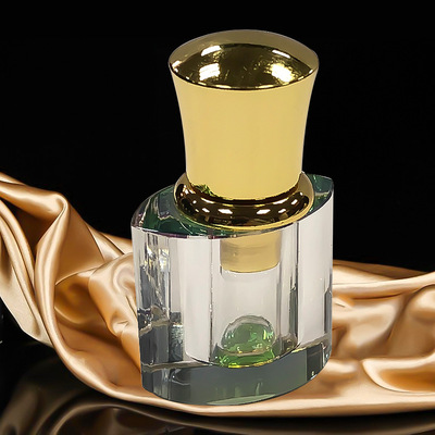 热销 创意精油瓶 圆形透明玻璃香水瓶 可定制分装香水瓶