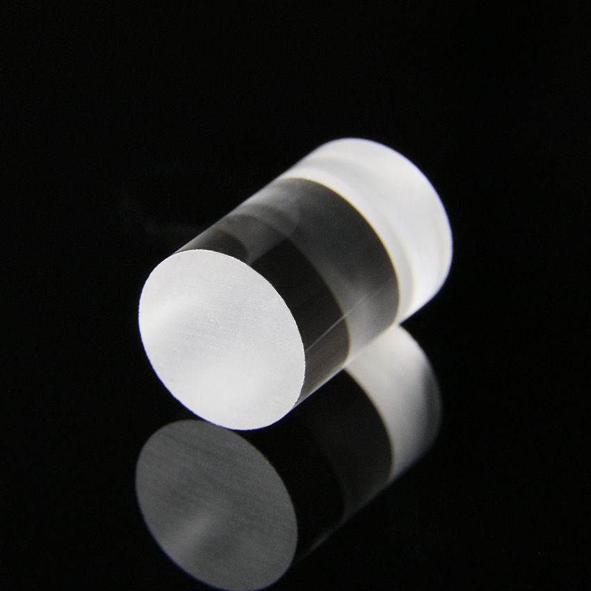 玻璃透镜直径8mm高度12mmk9材质光学柱面棒镜