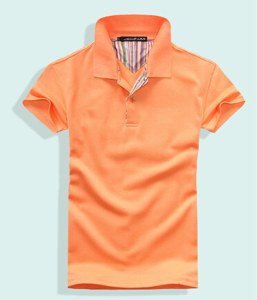 双门襟220克单珠地网眼后领龟背polo衫团体活动工装翻领衫定制