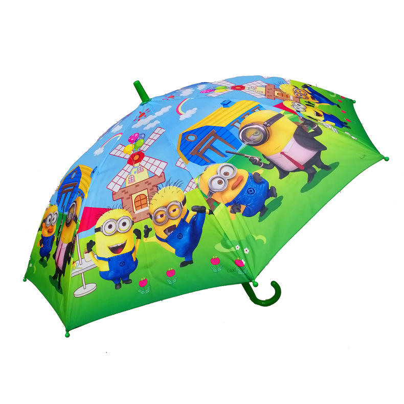 Factory Direct Supply 2018 Popular Big Children 55 Children's Umbrella Thermal Transfer Children's Umbrella Children's Umbrella Creative Cute Cartoon Children's Umbrella Wholesale