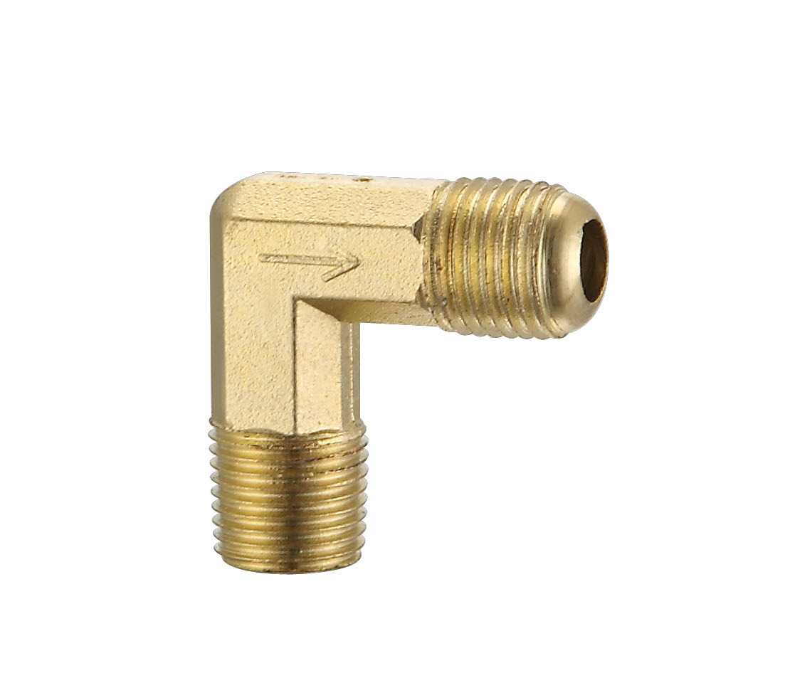 空压机压铸配件锌合金镀铜直角小弯头90铜小弯头气管接头