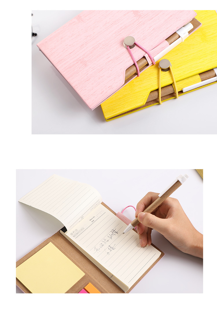 便携式多功能笔记本日记本子 办公商务笔记本激光雕刻定制logo