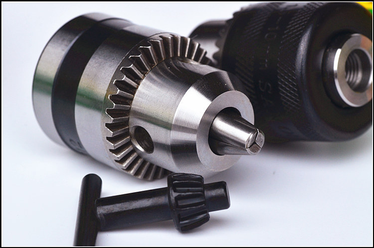 三欧钻夹头电锤手电钻锥孔带螺纹夹头1.5-13 1/2 3/8 b16 自锁