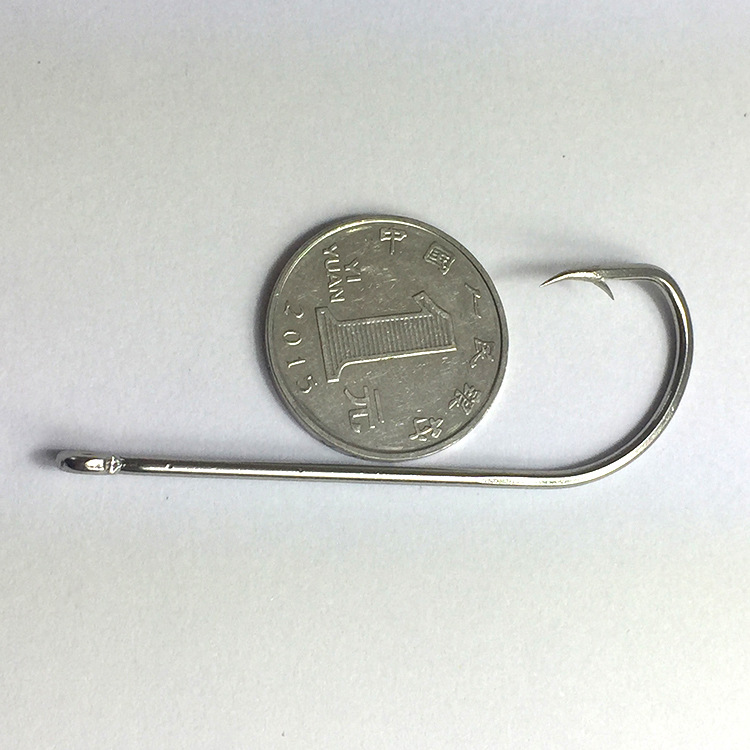 新洋户外鱼钩长柄鹰嘴钩细条虫饵钩高碳钢long shank beak hook