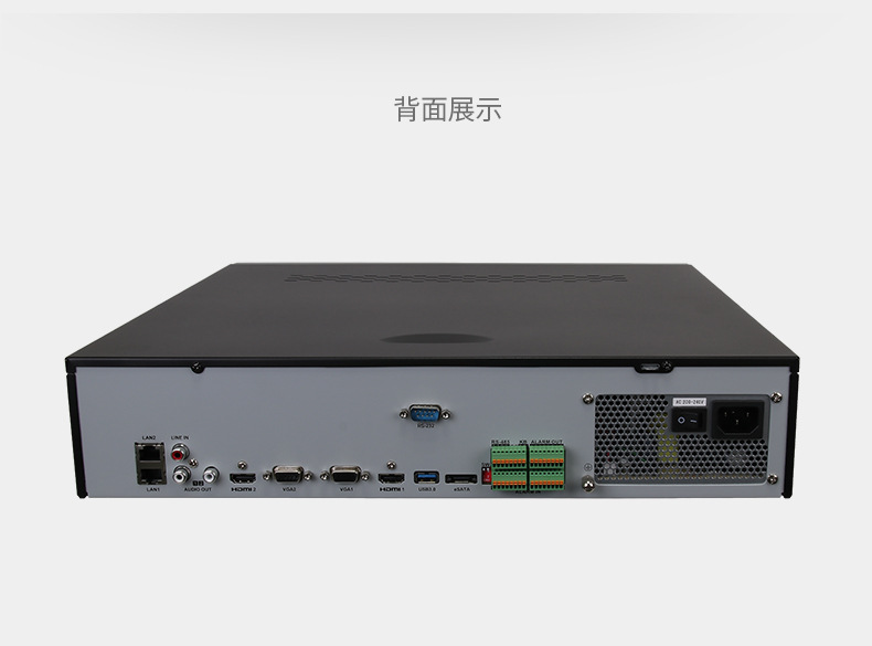 海康威视h265存储减半32路8盘位高清网络硬盘录像机ds-8632n-k8