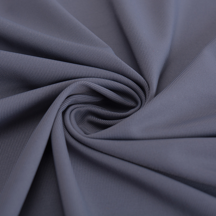 莱卡面料定做 锦纶冰丝哑光超薄面料 运动速干面料批发