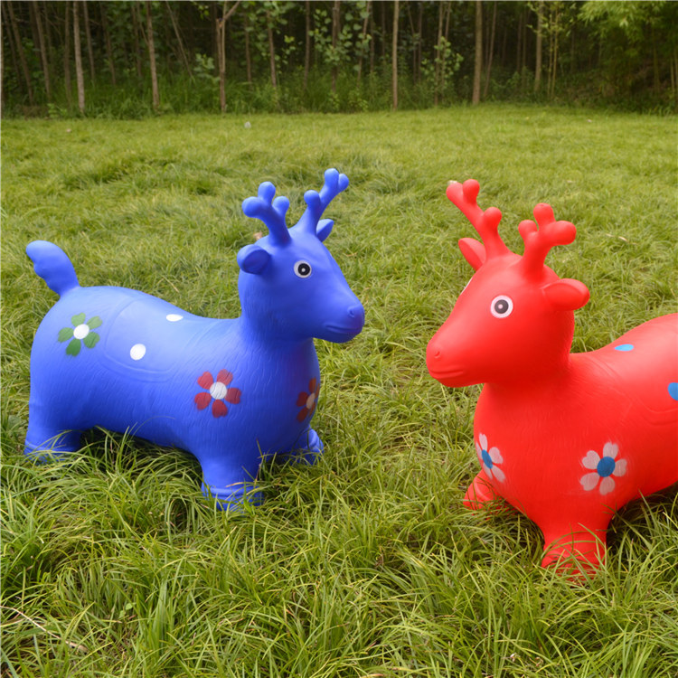 成人充气跳跳马 宝宝橡皮马坐骑大号加厚成人摇摇马