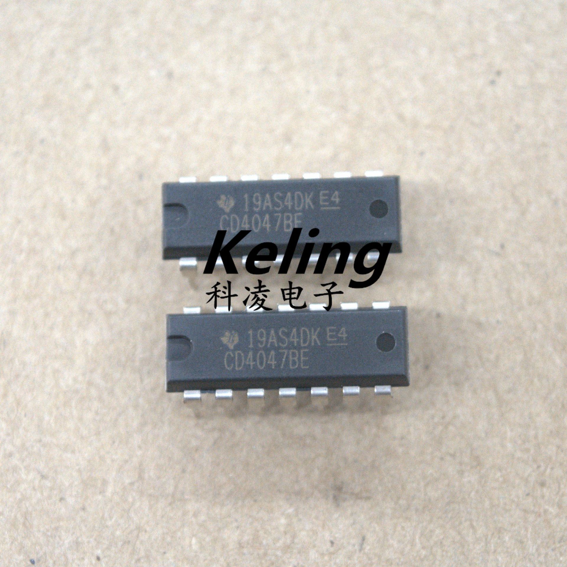原装ti德州ic 逻辑ic 集成ic cd4047be cd4047 dip-14
