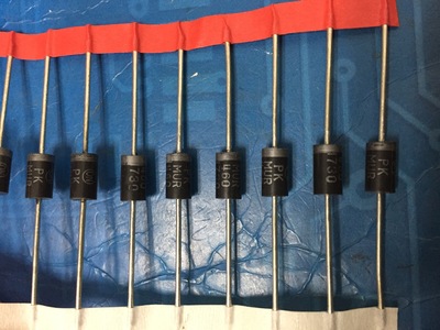 mur460 mur460rlg 封装do-201ad快恢复二极管直插整流桥