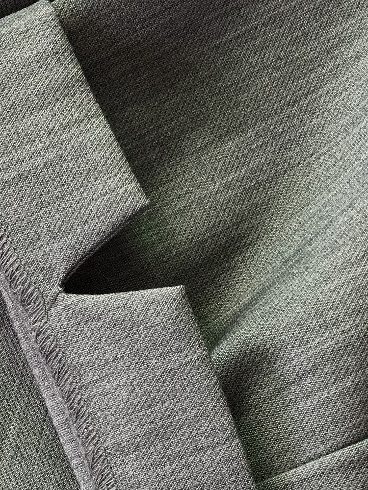 早秋新款女装 客供抗皱面料 休闲小直筒开叉西装裤 九分裤子