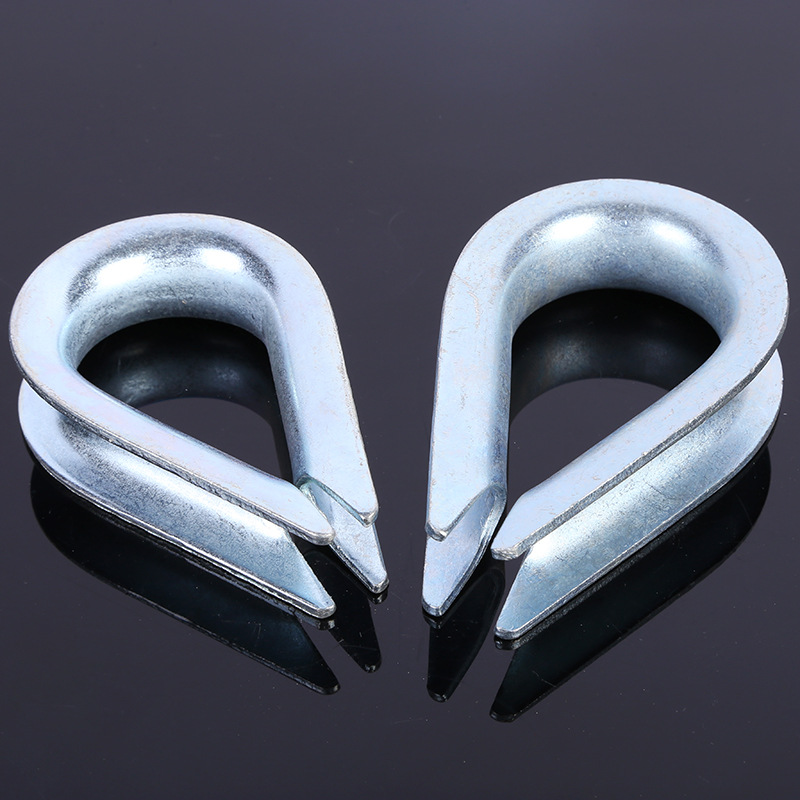 厂家直销套环 索具套环 鸡心环 国标镀锌套环 电镀锌 现货批发