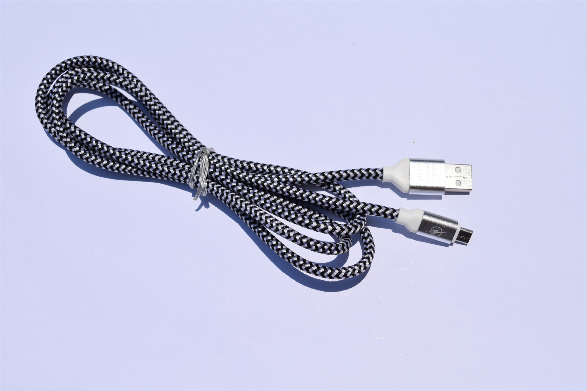 5米快充编织线 v8安卓数据线 手机充电线