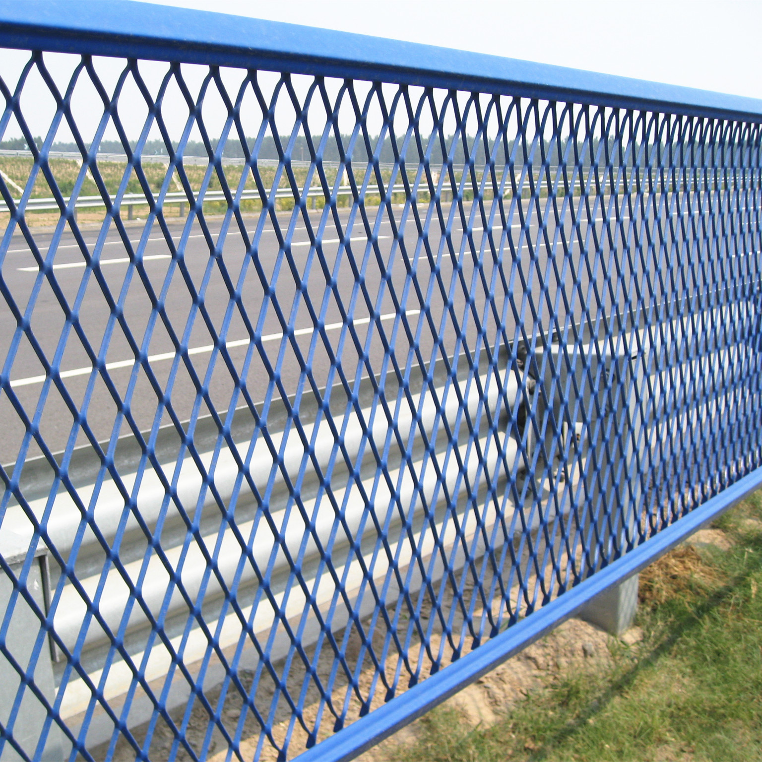 【高速公路防眩网】桥梁中间防晕护栏网 高架桥道路隔离防护栅栏