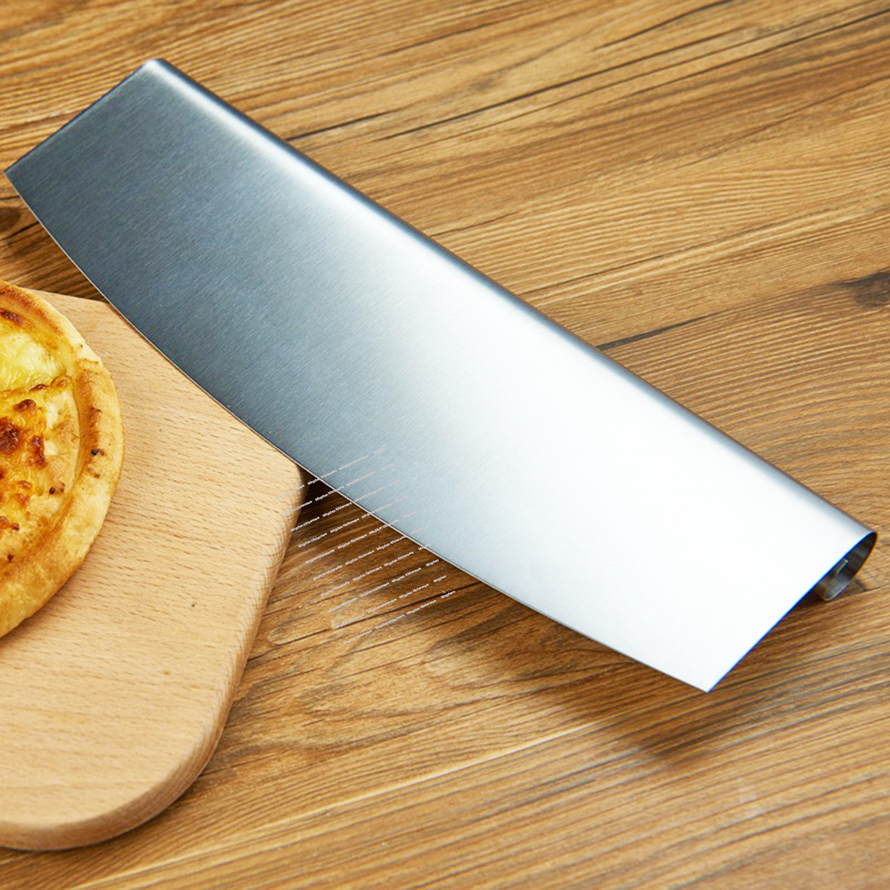 不锈钢披萨大切刀 披萨摇刀 pizza cutter