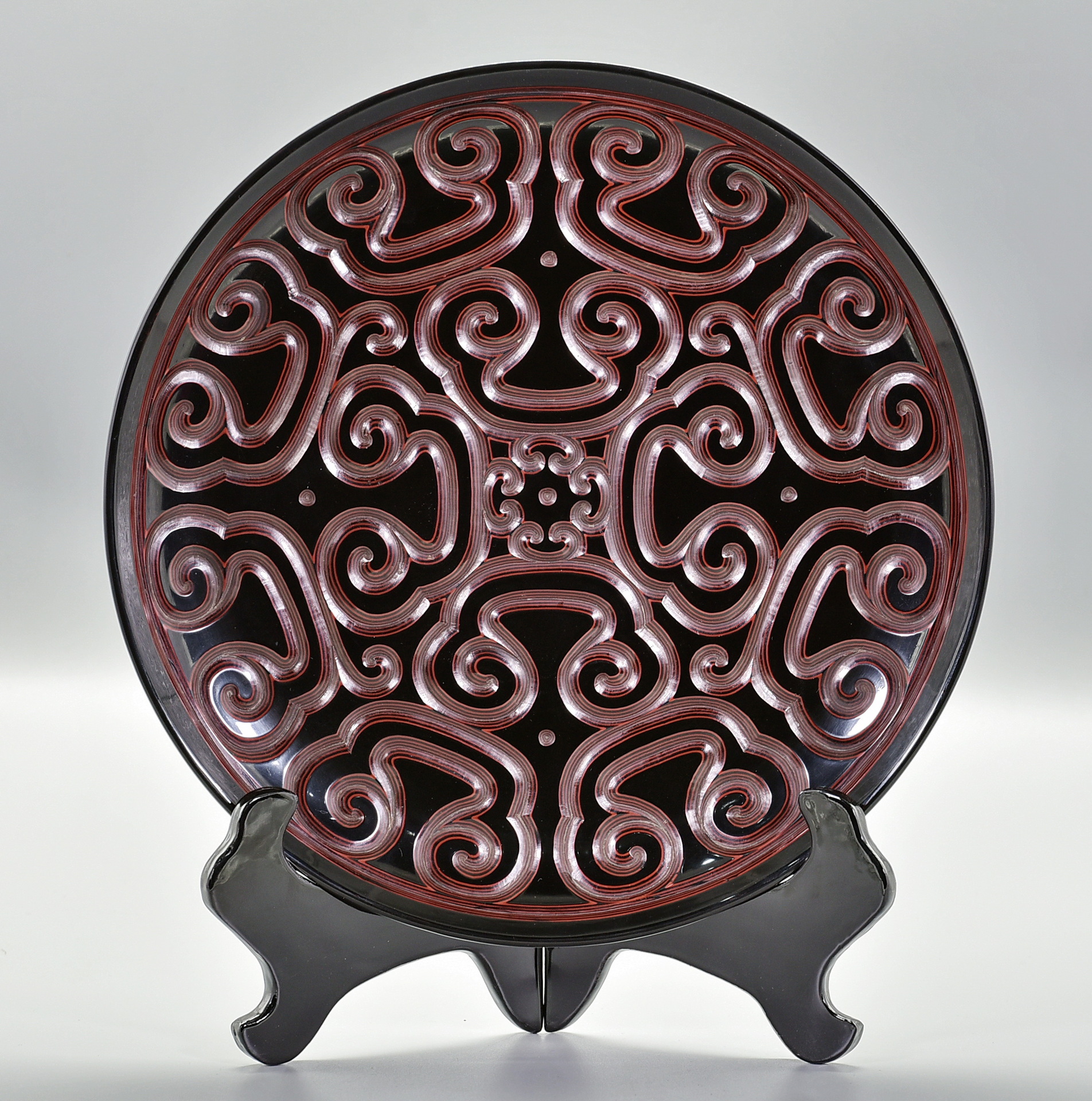 供应 精品***纯手工正宗福州脱胎漆器地理标志产品礼品漆盘