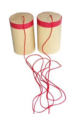 儿童益智diy手工玩具竹制传声筒玩具散装科教美劳美术