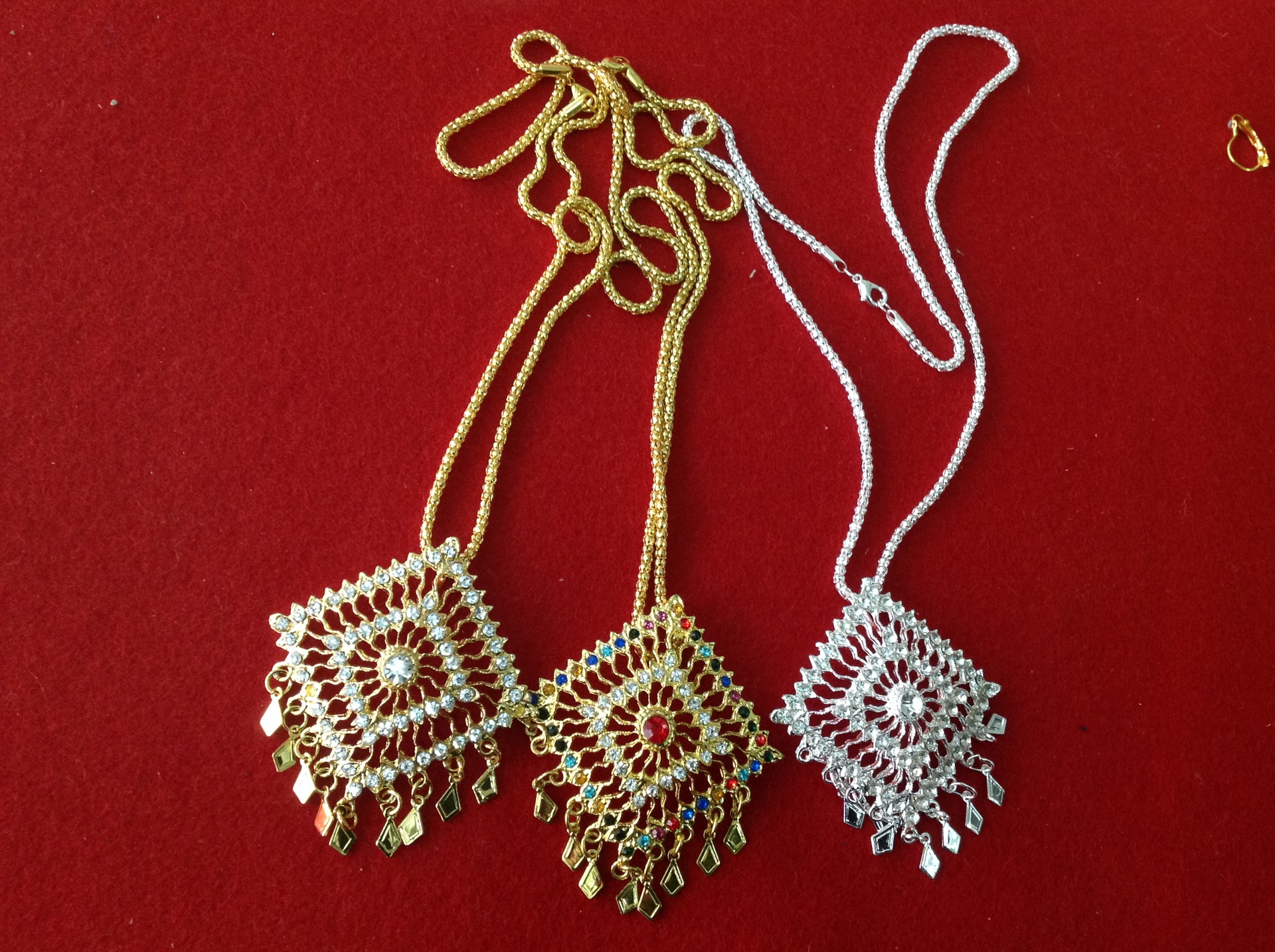 傣泰饰品 傣族项链套装 套链 节日舞蹈