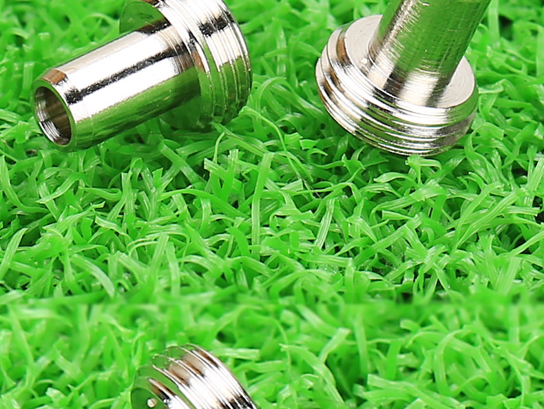 科路士红光笔金属头打光笔通光笔金属头维修配件冷接工具光源接头