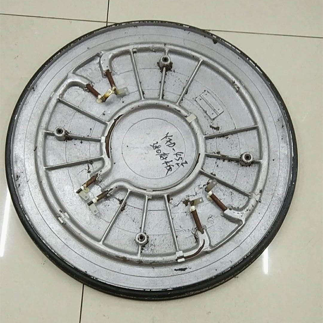 北京华美电饼铛配件电热烙饼机零件电热板上铛下铛开关脚座温控线