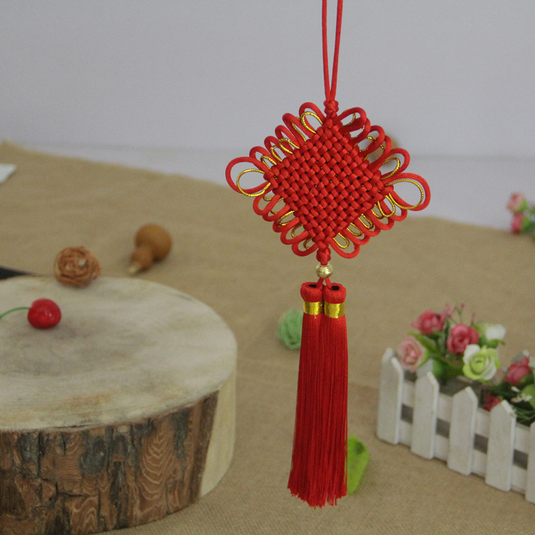 穿金线12盘小中国结赠品用中国结厂家直销 中国结中号中国结