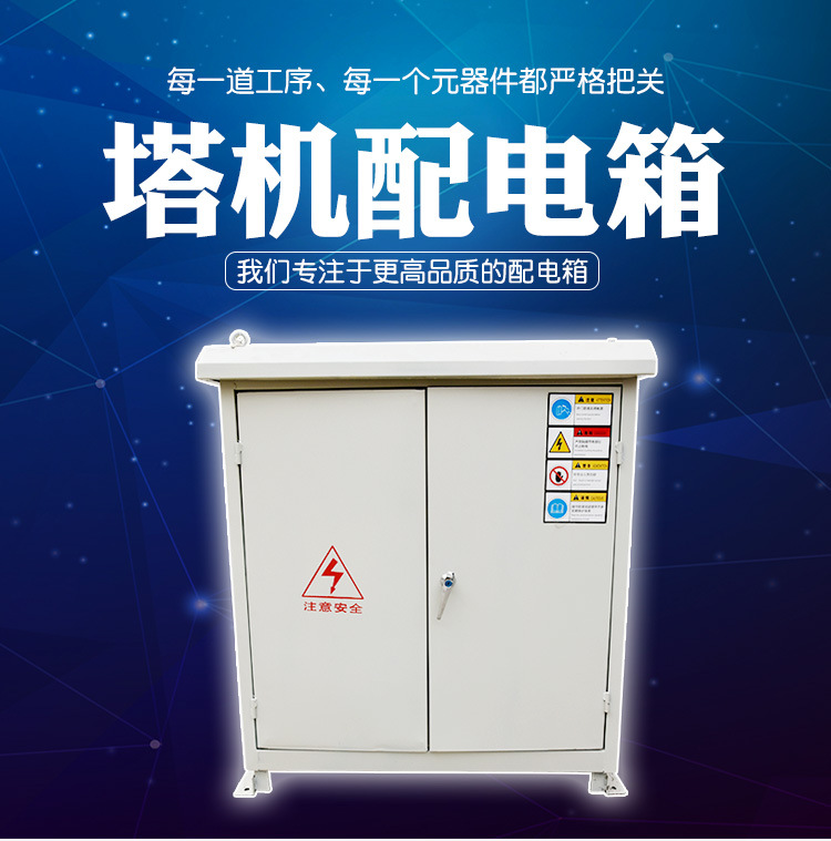 塔吊配电箱 塔机电控柜 塔机配件 单回转/双回转配电箱