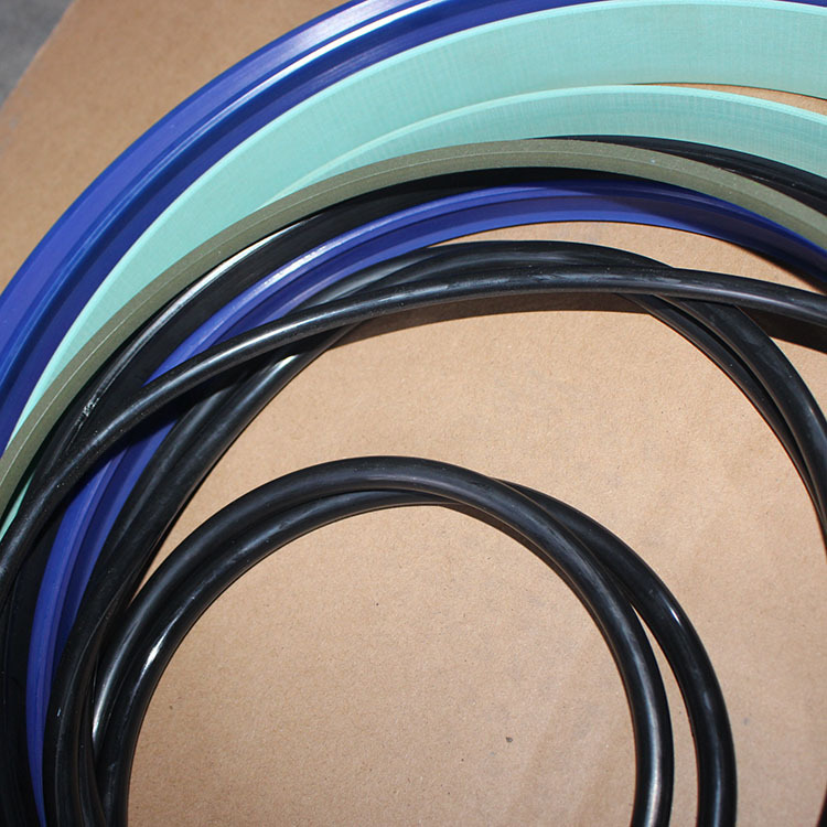 高压油缸成套密封圈 液压缸油封高密度密封圈导向环轴用密封圈