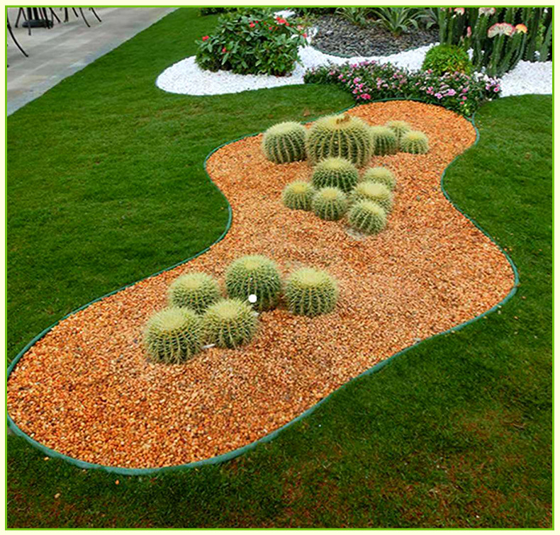 园林绿化批发草石隔离带隔根板绿色隔离带草坪隔离带