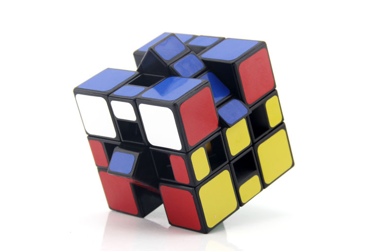 智力乐园二代虫洞魔方黑色 虫洞2号混元魔方二代 异形益智魔方