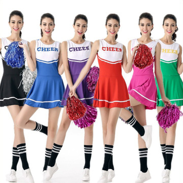 新款女学生cheers啦啦队服装演出 情趣内衣 ds制服拉拉队服表演服