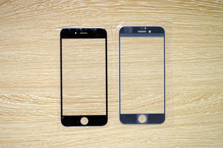 适用于苹果玻璃盖板4s5s 6 6p 7代 8p 4.7 5.5寸手机外屏玻璃面板