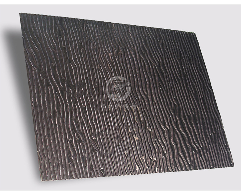 不锈钢黑色水木纹压花板丨不锈钢花纹板丨压花彩色304不锈钢花纹