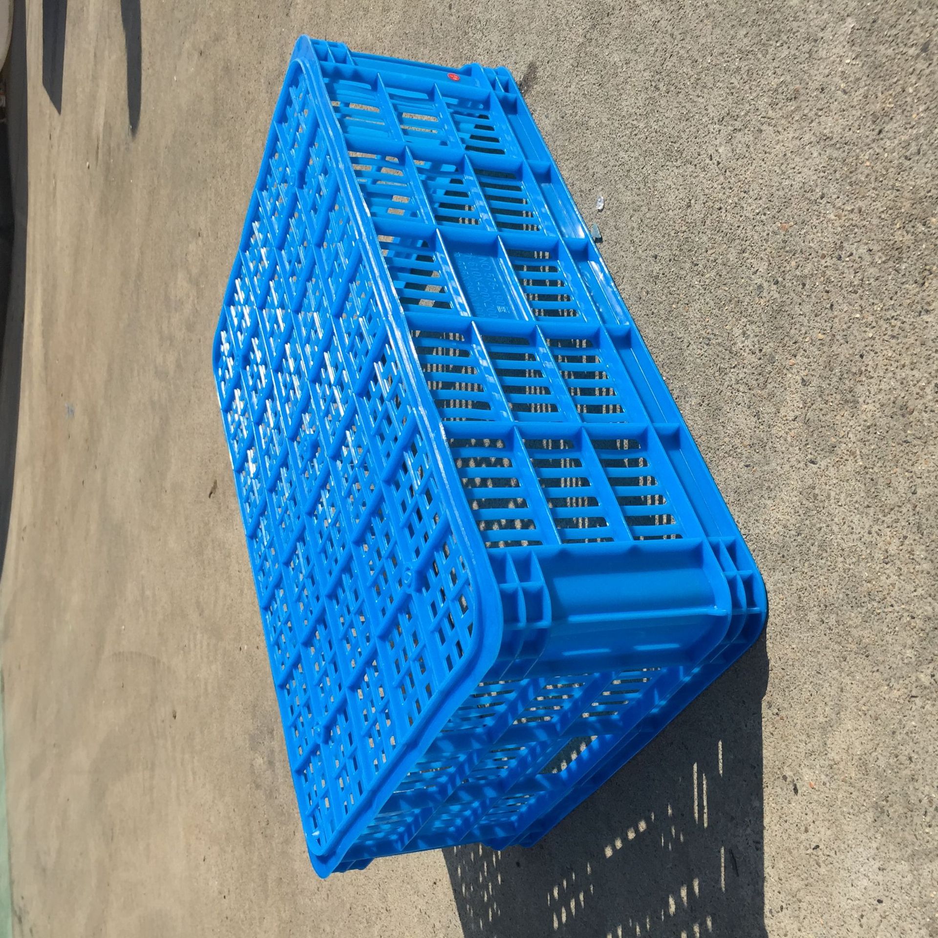 塑料筐快递长方形加厚水果大号蔬菜批发货框子工厂收纳储物周转箱