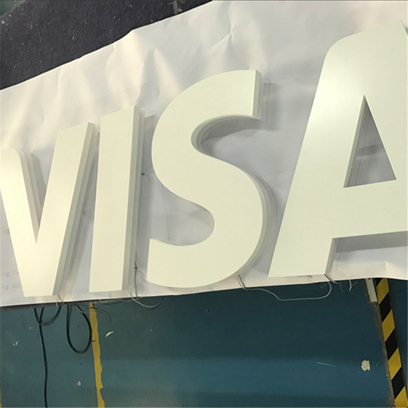 压克力背面发光字 广告牌专卖店形象墙背发光字 led亚克力广告字