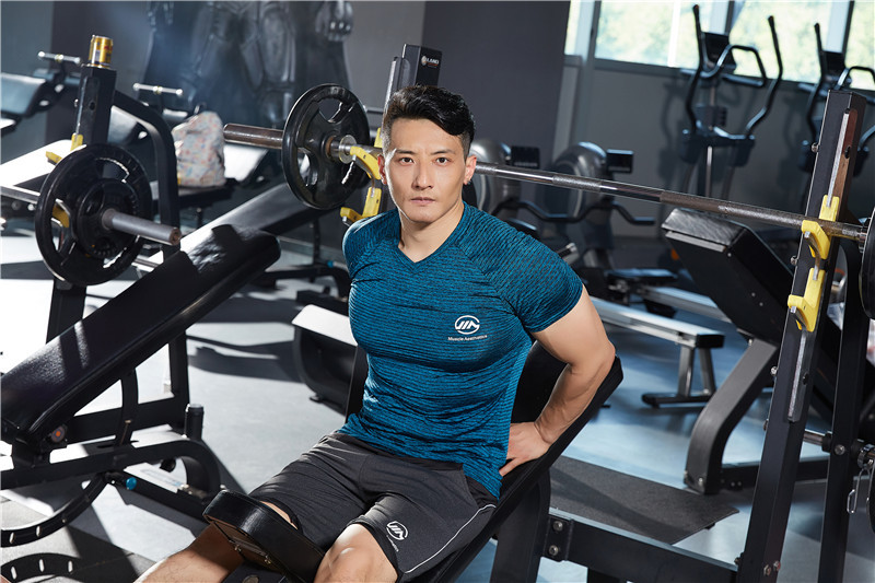 肌肉美学兄弟健身速干t恤男运动户外半袖吸湿排汗跑步运动服男款