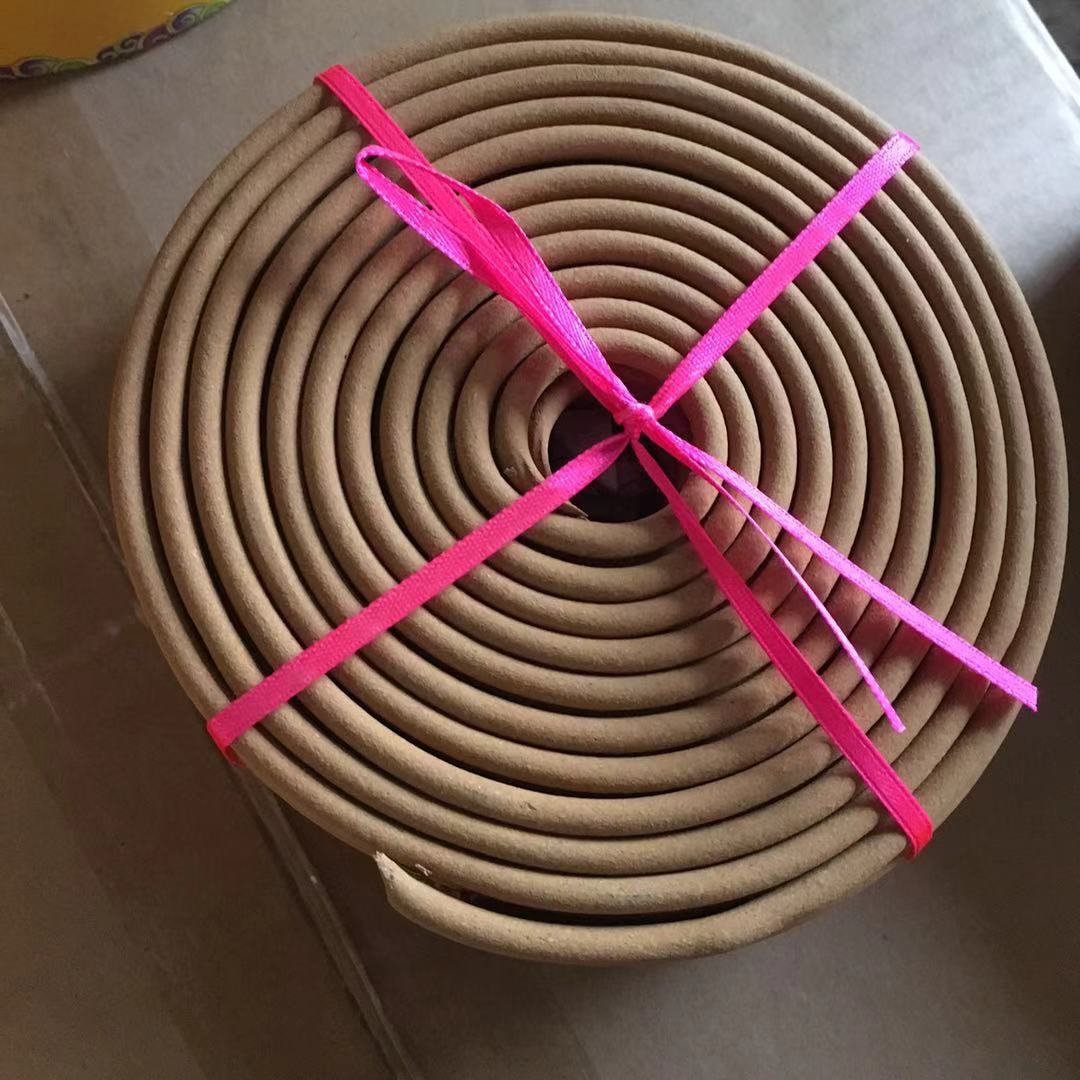 梁大成天然檀香盘香室内香薰净化空气养生安神家居寺院熏香礼佛