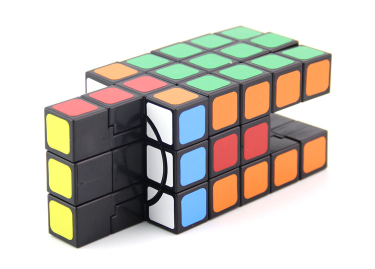 智力乐园超335立体2号魔中魔黑色 手感顺滑高难度脑力开发魔方