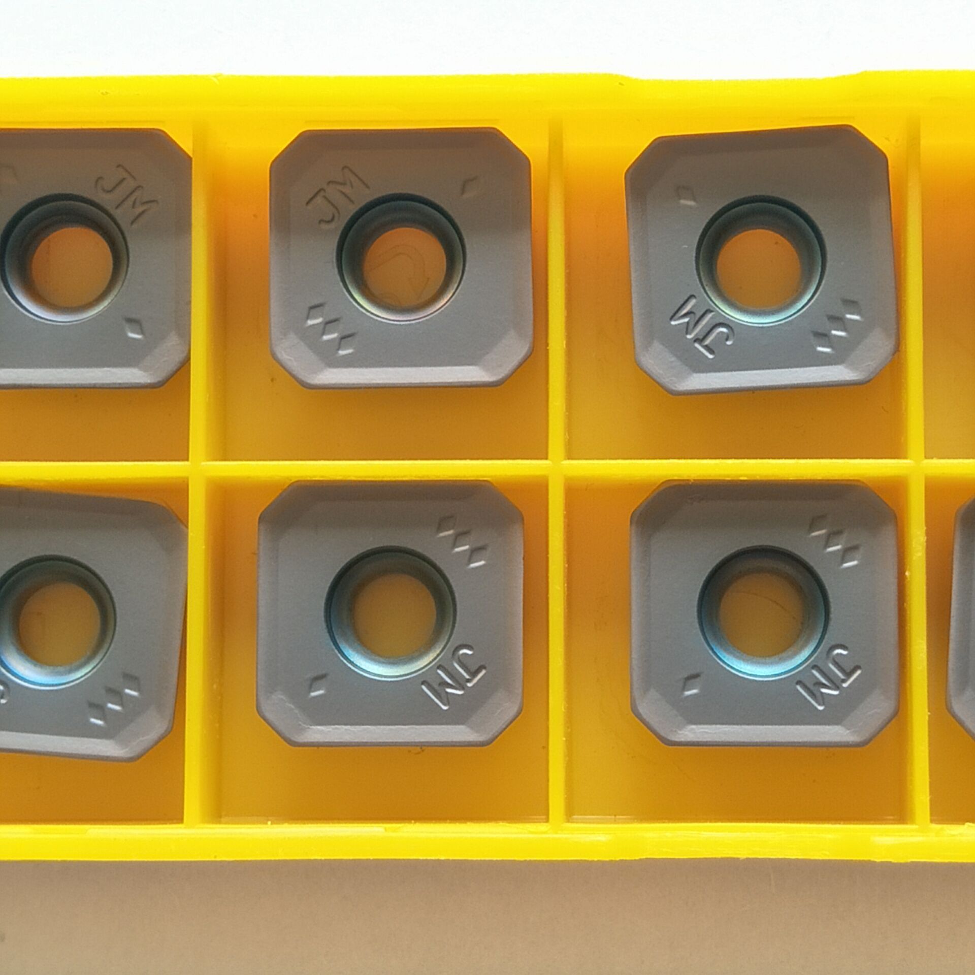 钨钢铣刀片_涂层加硬铣刀片 semt13t3agsn-jm 钢件/铸铁专用刀片