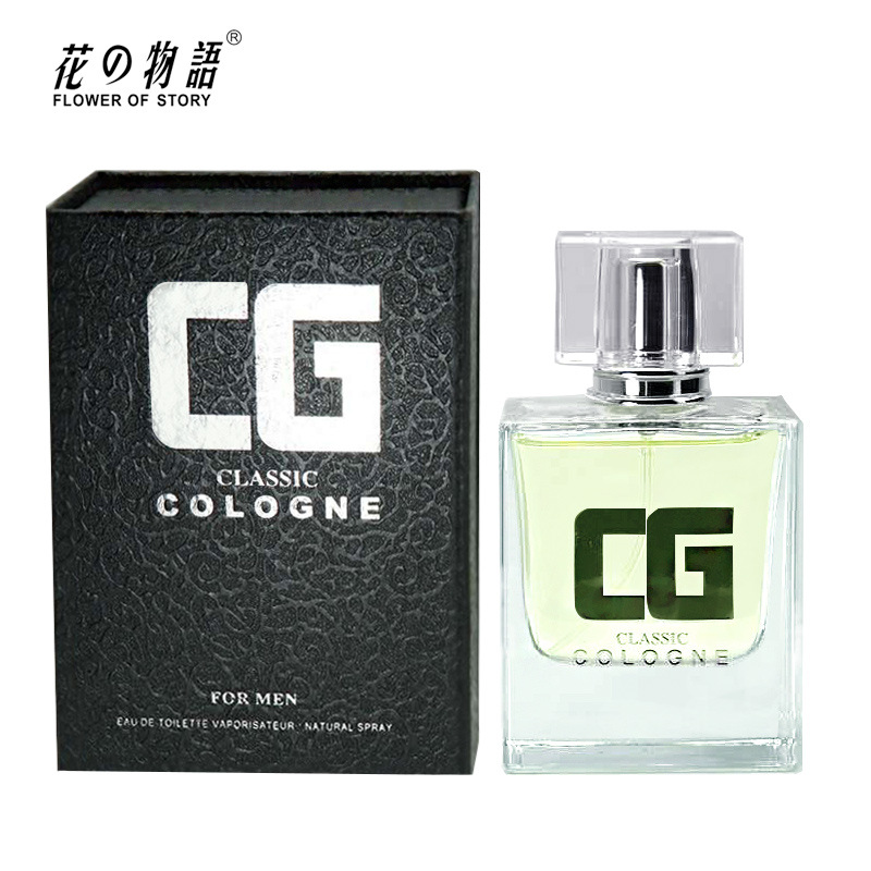 Flower Words Ocean Fragrance Classic Cologne Men's Perfume Gift Box Factory Wholesale Student Gift Live Broadcast