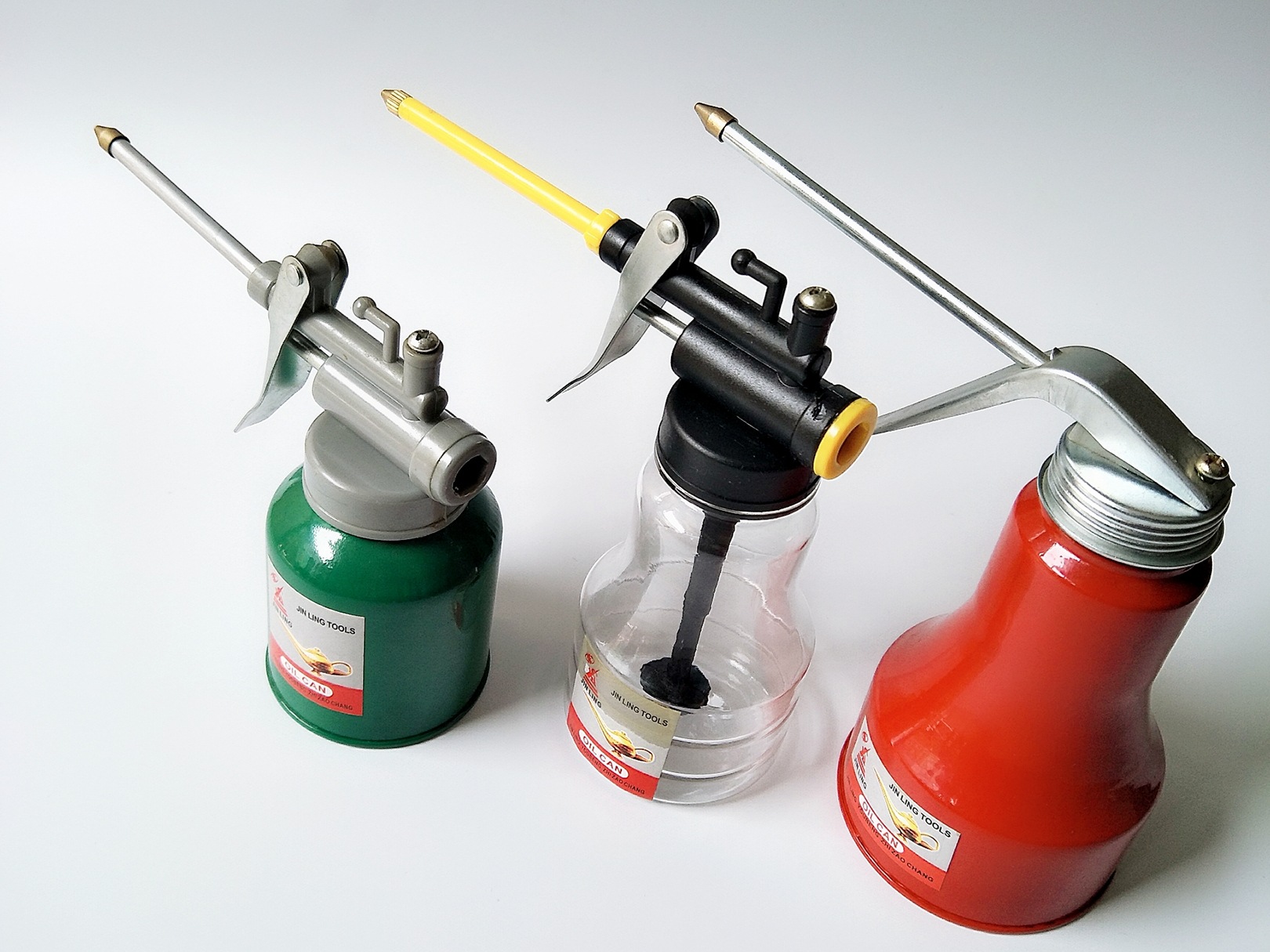 现货 高压机油壶/透明机油壶 手动压力油壶250ml300ml400ml