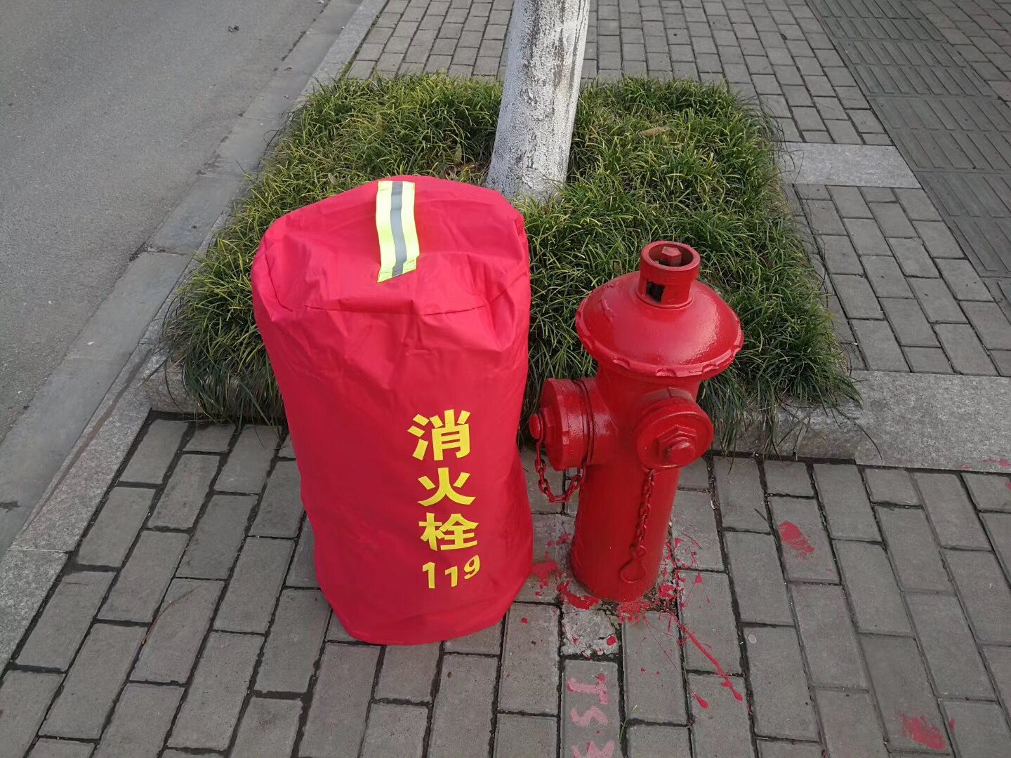 消防室外消火栓保温罩水泵接合器保温罩防水罩防护罩量多可定制