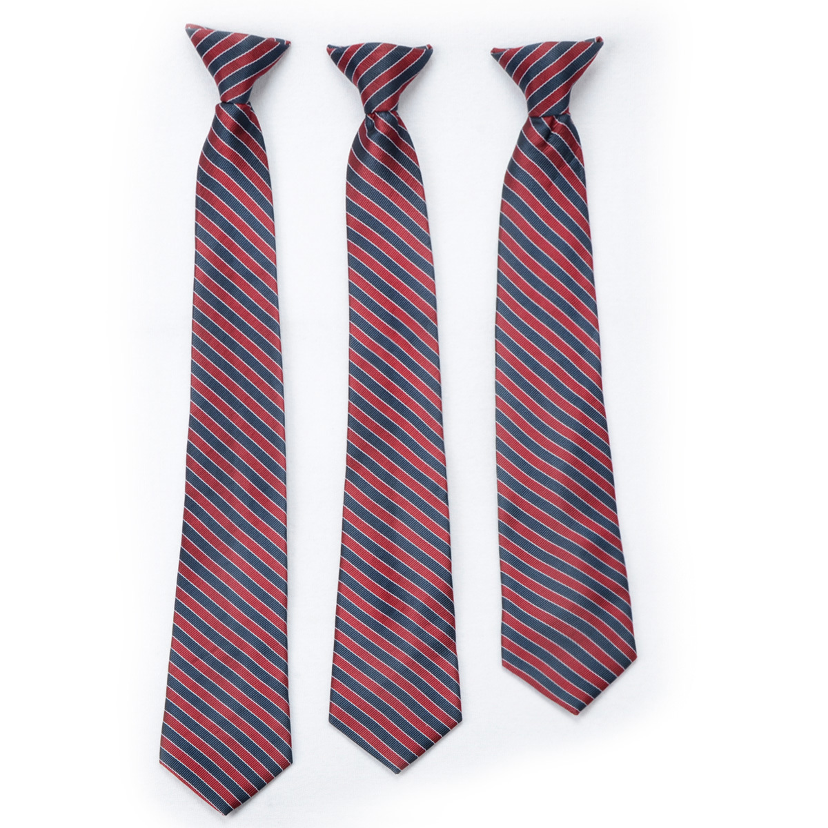 5cm懒人领带男 正装 商务卡扣式西装面试职业男士领带