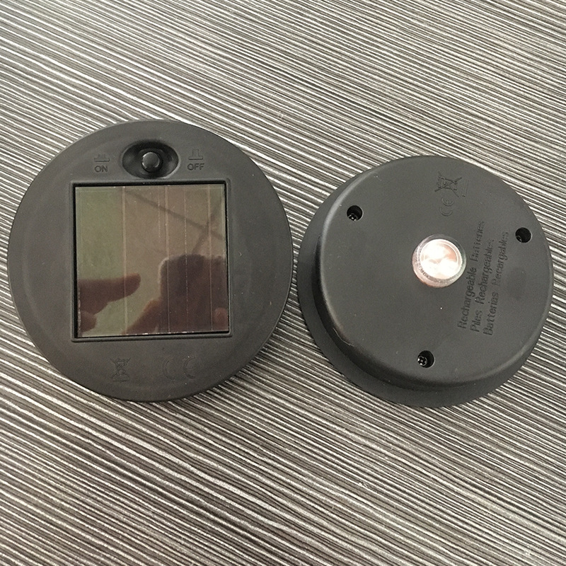 太阳能圆形电池盒配件 led圆形太阳能电池盒配件 现货供应