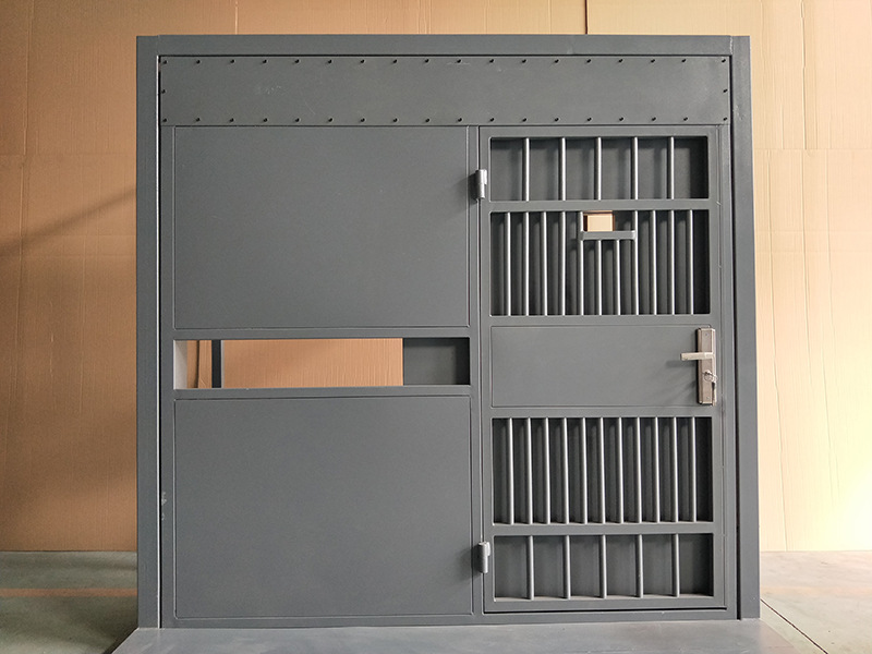 监室门厂家 看守所监狱拘留所双层栅栏门ab门金属门