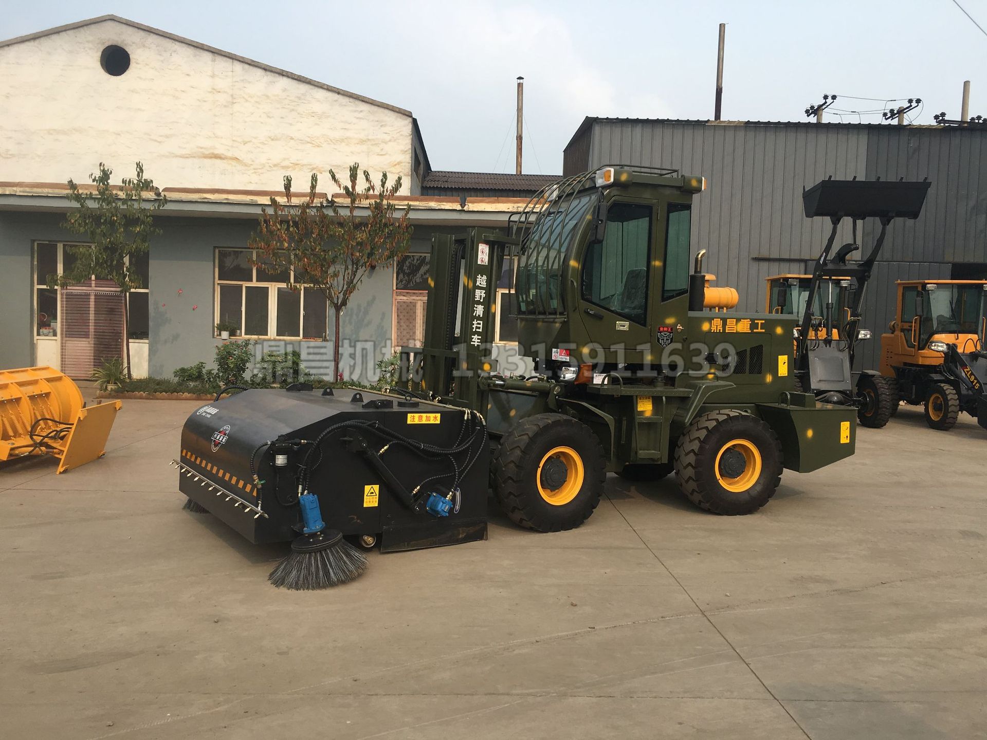 工程煤厂清扫车水稳路基清扫车沥青路面扫路机扫路车