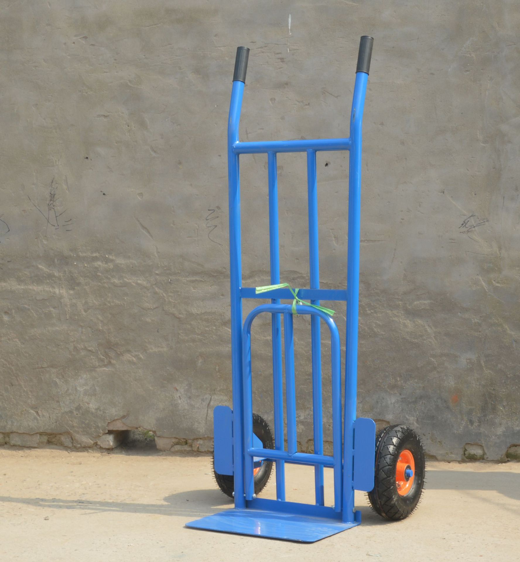 加厚老虎车手推车两轮拖车搬运车载重拉货车充气大轮拖车工具车