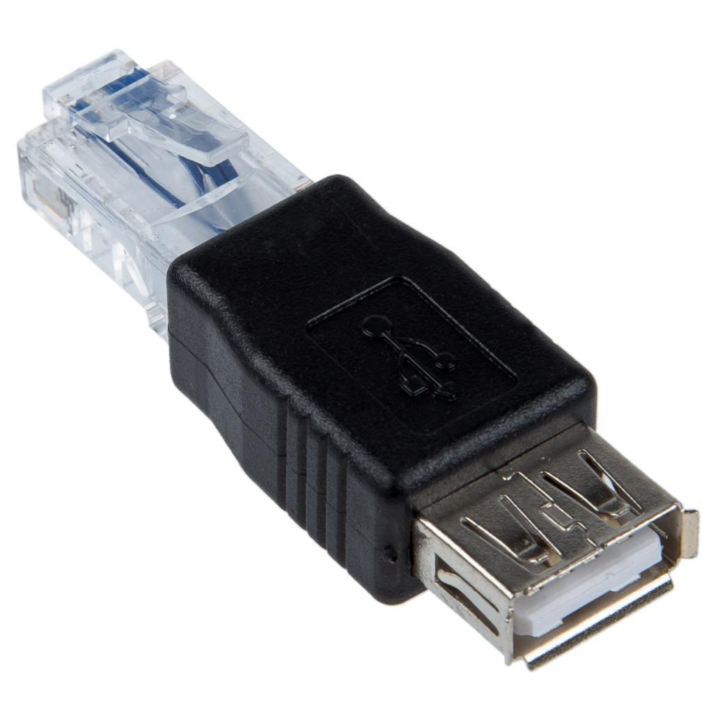 usb a母转网线rj45公转换头rj45 to usb af adapter