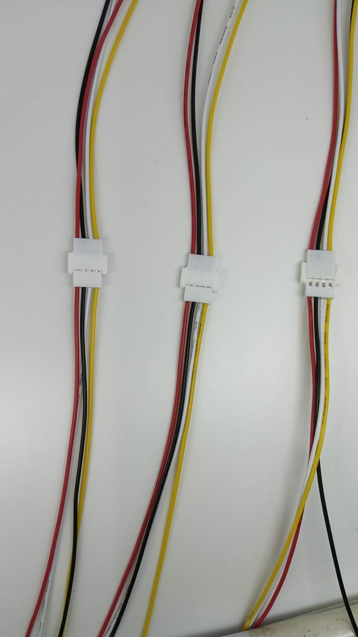 20端子空中对接线航空插头端子线led光源快速插头线公母对接线