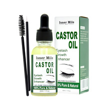 跨境天然蓖麻油粗长睫毛油Eyelash  Growth  Enhancer Castor Oil